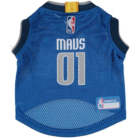 Dallas Mavericks Mesh Dog Basketball Jersey