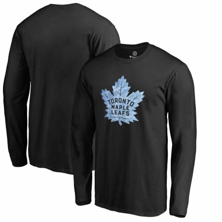 Men's Black Toronto Maple Leafs Pond Hockey Long Sleeve T-Shirt