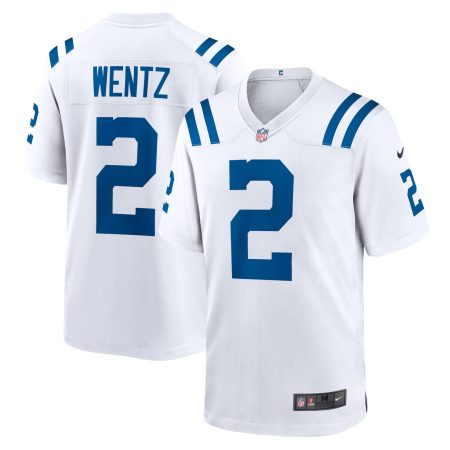 Men's Nike Carson Wentz White Indianapolis Colts Game Jersey