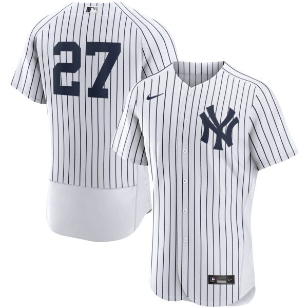 Men's Nike Giancarlo Stanton White New York Yankees Home Authentic Player Jersey
