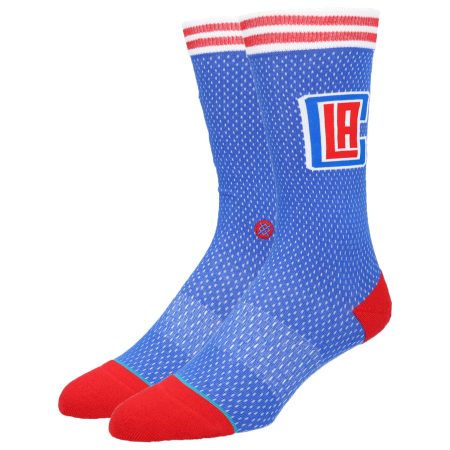 Men's Stance LA Clippers Jersey Crew Socks