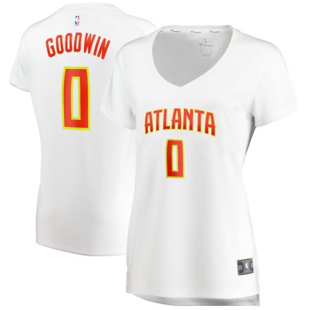 Women's Fanatics Branded Brandon Goodwin White Atlanta Hawks Fast Break Player Replica Jersey - Association Edition