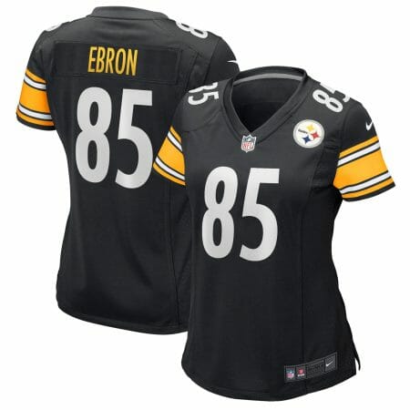 Women's Nike Eric Ebron Black Pittsburgh Steelers Game Jersey