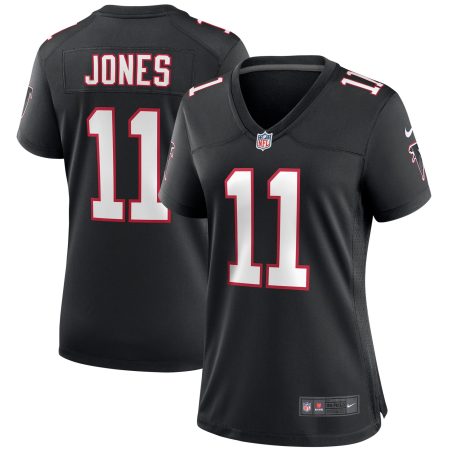 Women's Nike Julio Jones Black Atlanta Falcons Throwback Game Jersey