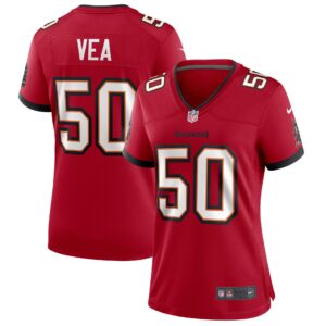 Women's Nike Vita Vea Red Tampa Bay Buccaneers Game Jersey