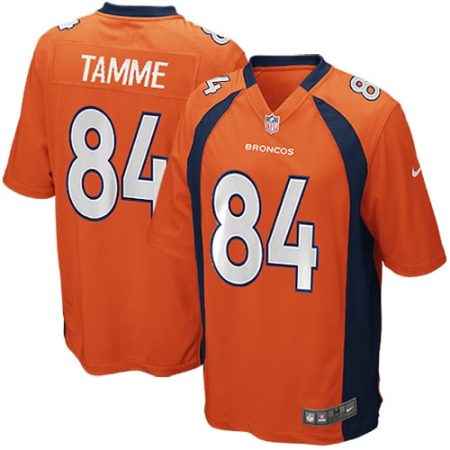 Youth Denver Broncos Jacob Tamme Nike Orange Team Color Game Jersey
