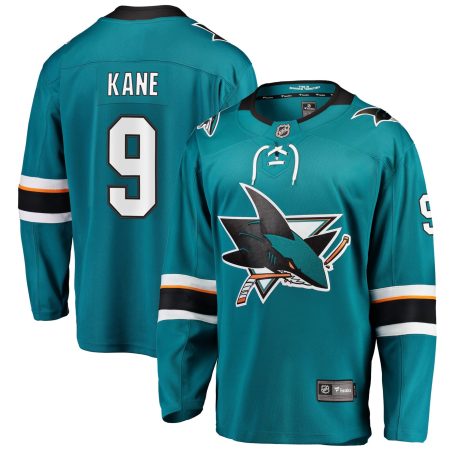 Youth Fanatics Branded Evander Kane Teal San Jose Sharks Breakaway Player Jersey