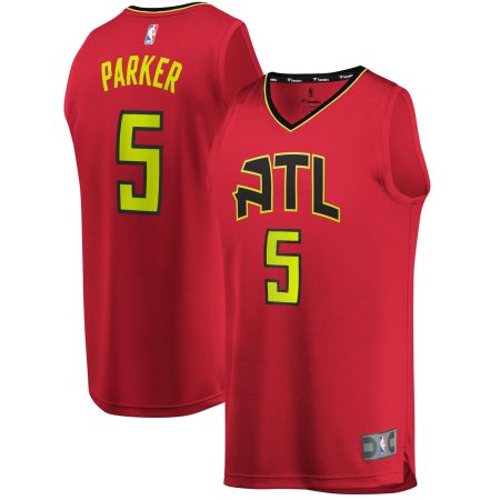 Youth Fanatics Branded Jabari Parker Red Atlanta Hawks Fast Break Replica Player Jersey - Statement Edition