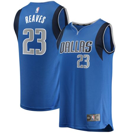 Youth Fanatics Branded Josh Reaves Blue Dallas Mavericks Fast Break Replica Player Jersey - Icon Edition