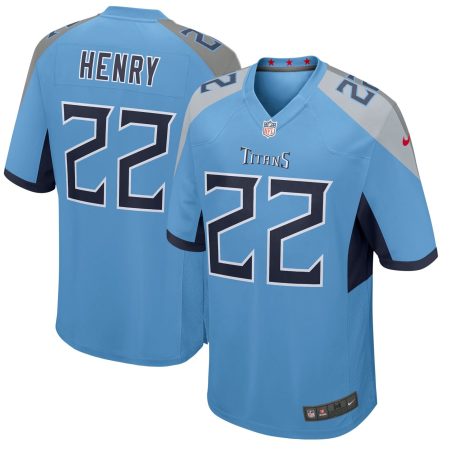 Youth Nike Derrick Henry Light Blue Tennessee Titans Game Jersey