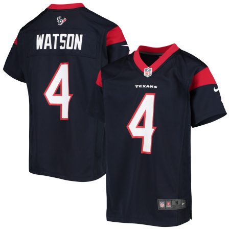 Youth Nike Deshaun Watson Navy Houston Texans Player Game Jersey