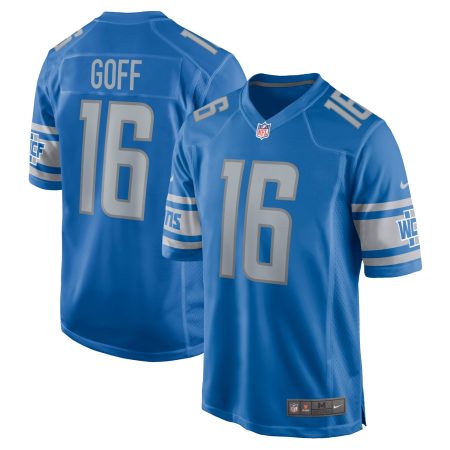 Youth Nike Jared Goff Blue Detroit Lions Game Jersey