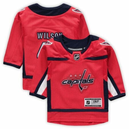 Infant Tom Wilson Red Washington Capitals Home Premier Player Jersey