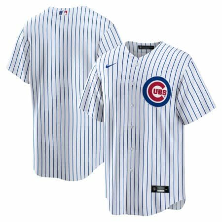 Men's Nike White Chicago Cubs Home Blank Replica Jersey