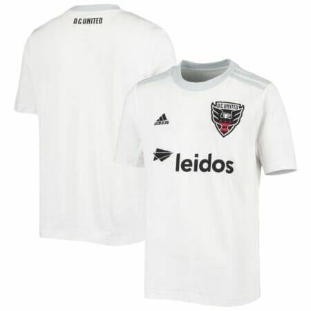 Men's adidas White D.C. United 2019 Away Team Authentic Jersey