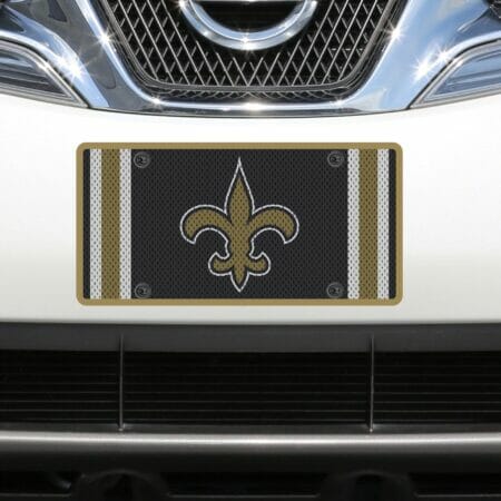 New Orleans Saints Jersey Acrylic Cut License Plate