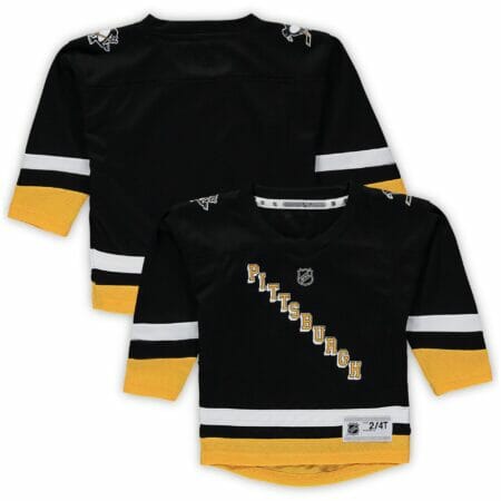 Toddler Black Pittsburgh Penguins Alternate Replica Team Jersey
