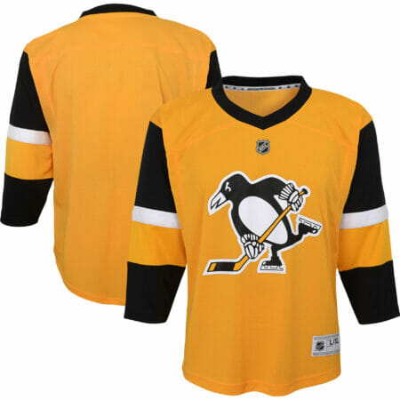 Toddler Gold Pittsburgh Penguins Alternate Replica Jersey