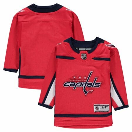 Toddler Red Washington Capitals Home Team Premier Jersey
