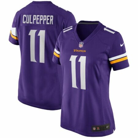 Women's Nike Daunte Culpepper Purple Minnesota Vikings Game Retired Player Jersey
