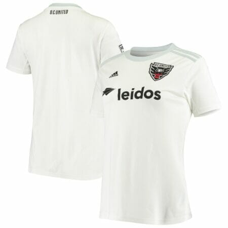 Women's adidas White D.C. United 2020 Away Team Replica Jersey
