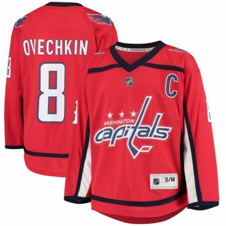 Youth Alexander Ovechkin Red Washington Capitals Home Replica Player Jersey