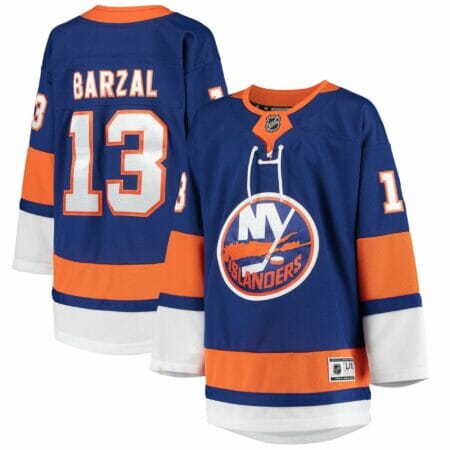 Youth Mathew Barzal Royal New York Islanders Home Premier Player Jersey