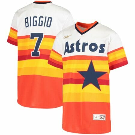 Youth Nike Craig Biggio White Houston Astros Home Cooperstown Collection Player Jersey