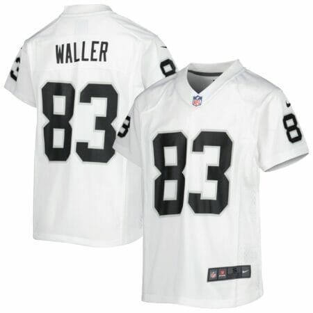 Youth Nike Darren Waller White Las Vegas Raiders Game Jersey