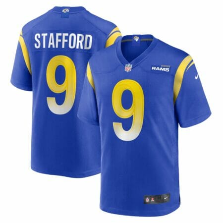 Youth Nike Matthew Stafford Royal Los Angeles Rams Game Jersey