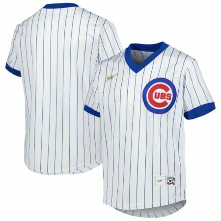Youth Nike White Chicago Cubs Home Cooperstown Collection Replica Team Jersey