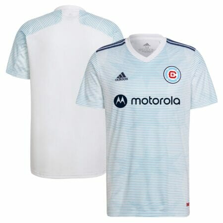 Men's adidas White Chicago Fire 2022 Primary Replica Blank Jersey