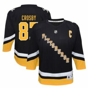 Infant Sidney Crosby Black Pittsburgh Penguins 2021/22 Alternate Replica Player Jersey