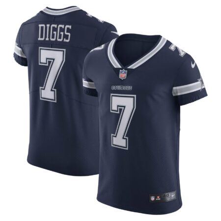 Men's Nike Trevon Diggs Navy Dallas Cowboys Vapor Elite Jersey