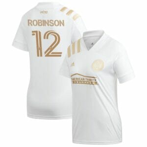 Women's adidas Miles Robinson White Atlanta United FC 2020 King's Replica Jersey