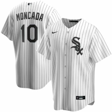 Youth Nike Yoan Moncada White Chicago White Sox Home Replica Player Jersey