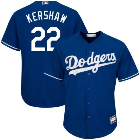 Men's Clayton Kershaw Royal Los Angeles Dodgers Big & Tall Replica Player Jersey