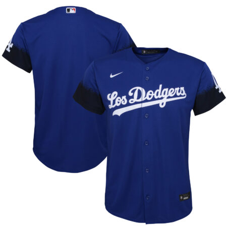 Youth Nike Royal Los Angeles Dodgers City Connect Replica Jersey