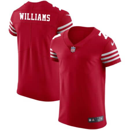Trent Williams Men's Nike Scarlet San Francisco 49ers Vapor Elite Custom Jersey