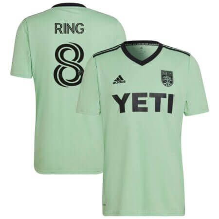 Alex Ring Men's adidas Mint Austin FC 2022 The Sentimiento Kit Replica Custom Jersey