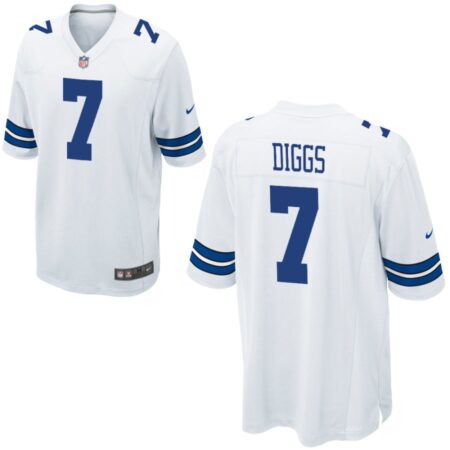 Trevon Diggs Nike Dallas Cowboys Custom Youth Game Jersey
