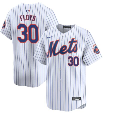 Cliff Floyd Men's Nike White New York Mets Home Limited Pick-A-Player Retired Roster Jersey