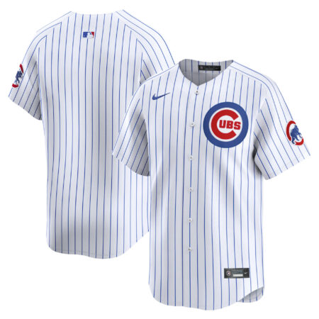 Youth Nike White Chicago Cubs Home Limited Jersey
